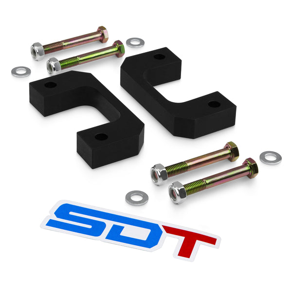 Street Dirt Track-2007-2023 Chevy Silverado 1500 Front Lower Shock Mount Spacer Lift Leveling Kit 4WD 2WD Delrin-Lift Kit-Street Dirt Track-