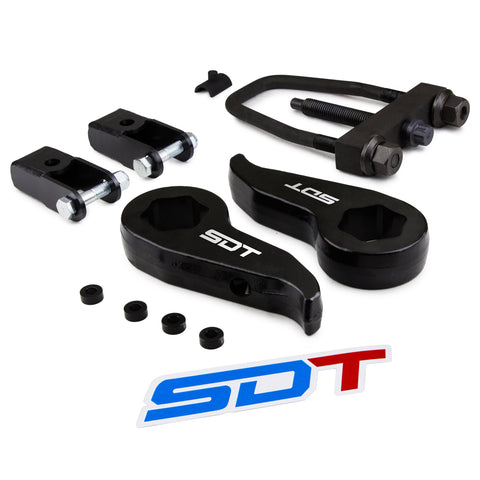 2011-2019 GMC Sierra 2500HD 3500HD Front Lift Kit 2WD 4WD Shock Extenders + Tool
