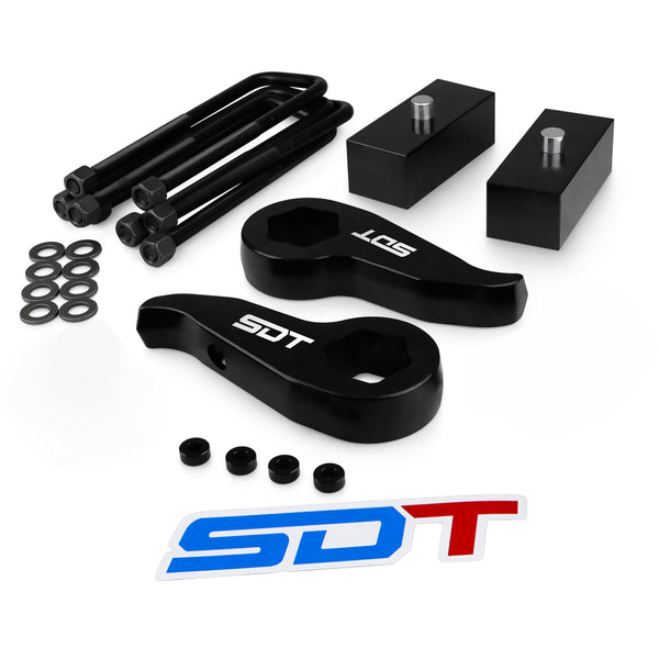 Street Dirt Track-2011-2019 GMC Sierra 2500 3500 Full 4X4 Leveling Lift Kit-Lift Kit-Street Dirt Track-1" - 3" Front + 1.5" Rear-SDT-LLK-1132