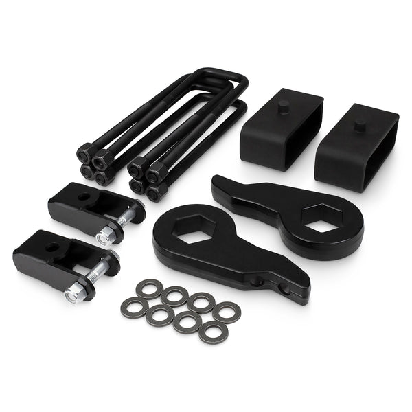 Street Dirt Track-1999-2007 GMC Sierra 1500 Full Lift Leveling Lift Kit 4WD-Lift Kit-Street Dirt Track-1" - 3" Front + 1.5" Rear-SDT-LLK-0480