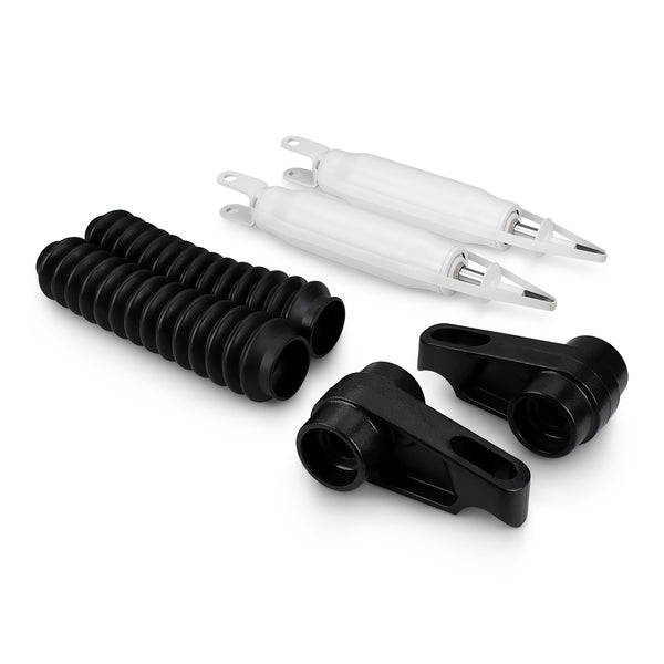 Street Dirt Track-2006-2010 Hummer H3 Front Steel Lift Leveling Kit 4WD w/ Shocks + Boots Combo-Lift Kit-Street Dirt Track-1" - 3"-SDT-LLK-1949