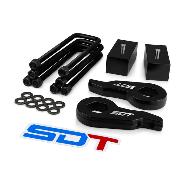 Street Dirt Track-1999-2007 GMC Sierra 1500 Full Leveling Lift Kit 4WD-Lift Kit-Street Dirt Track-1" - 3" Front + 1.5" Rear-SDT-LLK-0494