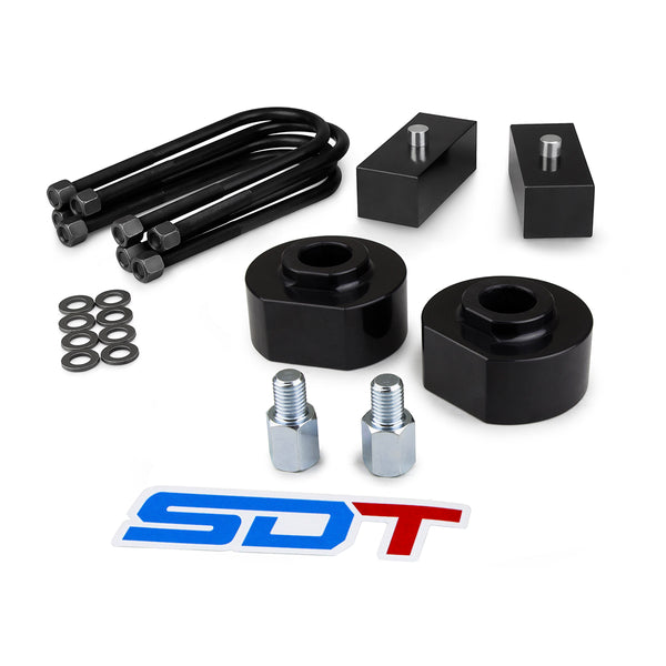 Street Dirt Track-1981-1996 Ford F150 Full Leveling Lift Kit 2WD-Lift Kit-Street Dirt Track-2" Front + 1" Rear-SDT-LLK-0031