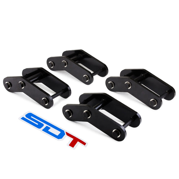 Street Dirt Track-1.5" Front + Rear Shackles Lift Kit For 1987- 1995 Jeep Wrangler YJ 2WD 4WD-Lift Kit-Street Dirt Track-1.5" Front + 1.5" Rear-SDT-LLK-1737