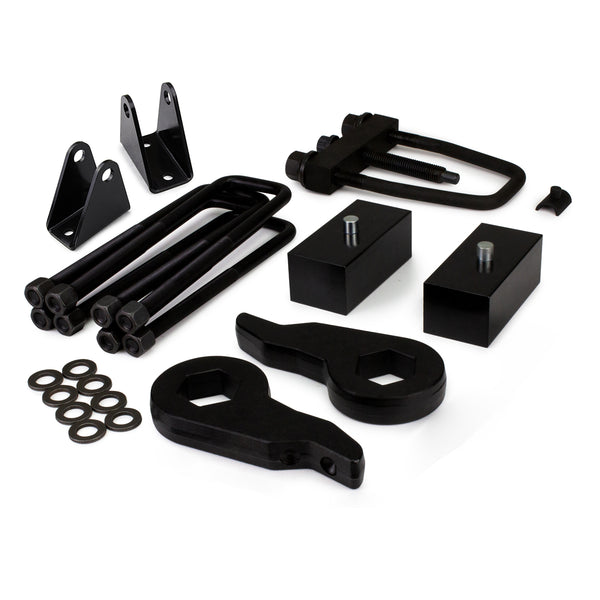 Street Dirt Track-2000-2010 GMC SIERRA 2500 HD 3500 HD Full Leveling Lift Kit 2WD 4WD w/ Extenders + Tool-Lift Kit-Street Dirt Track-1" - 3" Front + 1" Rear-SDT-LLK-1582
