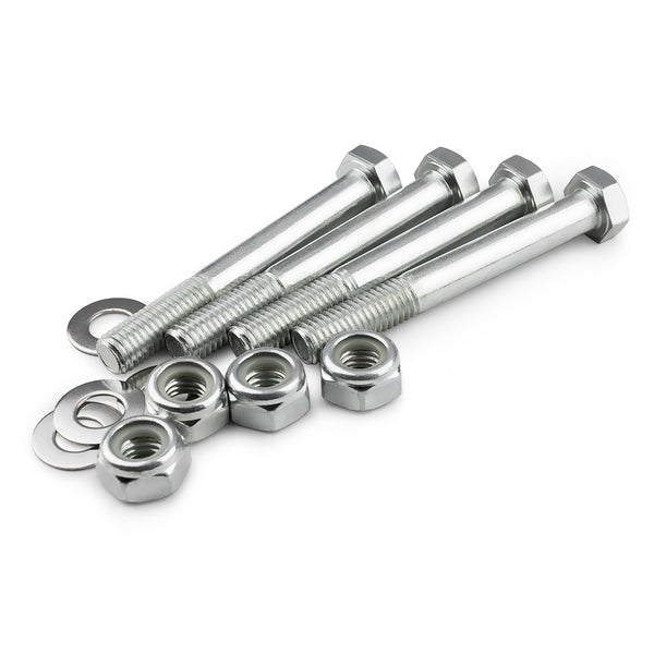 Street Dirt Track-Rear Shock Extenders Steel Kit 2006-2010 Hummer H3 4x4 4WD-Shock Extender-Street Dirt Track-