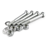 Street Dirt Track-Rear Shock Extenders Steel + Shackles Kit 2006-2010 Hummer H3 4x4-Shock Extender-Street Dirt Track-