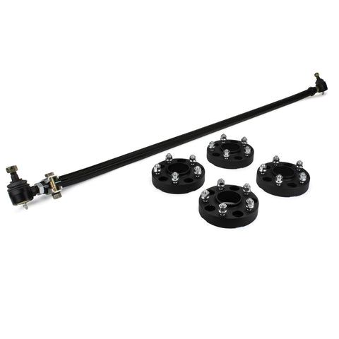 2007-2018 Wrangler JK 1.25" Hub Centric Wheel Spacers + Steering Tie Rod