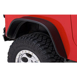 Street Dirt Track-1987-1995 Jeep Wrangler YJ Flat Style Fender Flare - Front/Rear Kit-fenderflare-Bushwacker-