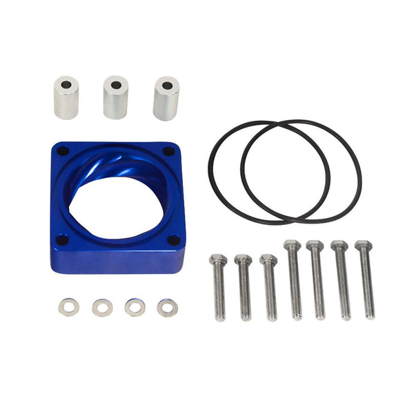 Street Dirt Track-1987-1995 Jeep Wrangler YJ Throttle Body Spacer 4.0L & 2.5L(1991-1995)-throttlebodyspacer-Street Dirt Track-Blue-SDT-LLK-0089