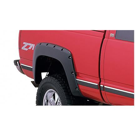 Street Dirt Track-1988-1999 Chevy GMC K1500 K2500 K3500 Pocket Style Fender Flare - Front/Rear Kit-fenderflare-Bushwacker-