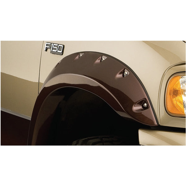 Street Dirt Track-1997-2003 Ford F150 Cut-Out Style Fender Flare - Front-fenderflare-Bushwacker-
