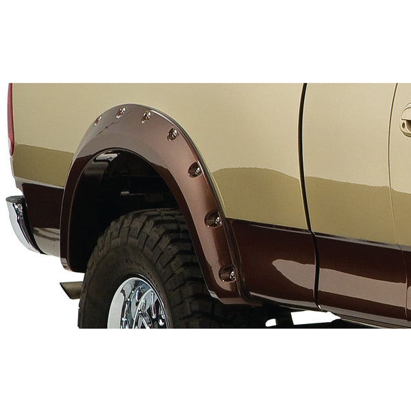 Street Dirt Track-1997-2003 Ford F150 Cut-Out Style Fender Flare - Rear-fenderflare-Bushwacker-