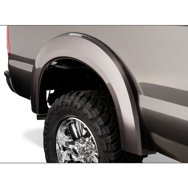 Street Dirt Track-1999-2007 Ford F250 F350 Extend-A-Fender Flare - Front/Rear Kit-fenderflare-Bushwacker-