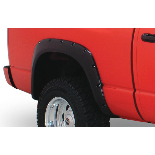 Street Dirt Track-2003-2009 Dodge Ram 2500 3500 Pocket Style Fender Flare - Front/Rear Kit-fenderflare-Bushwacker-