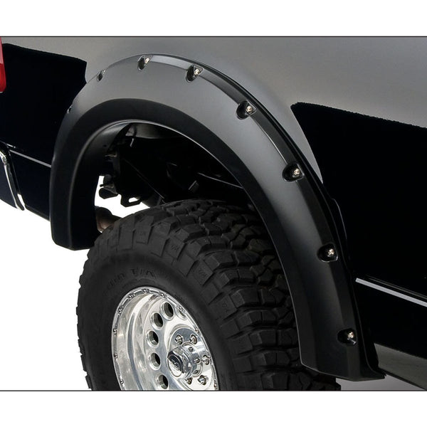 Street Dirt Track-2004-2008 Ford F150 Pocket Style Fender Flare - Front/Rear Kit-fenderflare-Bushwacker-