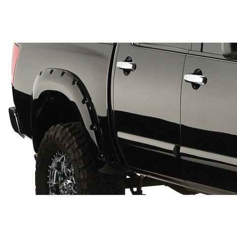 2004-2012 Nissan Titan Pocket Style Fender Flare with Bedside Lock Box- Front/Rear Kit