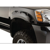 Street Dirt Track-2004-2012 Nissan Titan Pocket Style Fender Flare with Bedside Lock Box- Front/Rear Kit-fenderflare-Bushwacker-