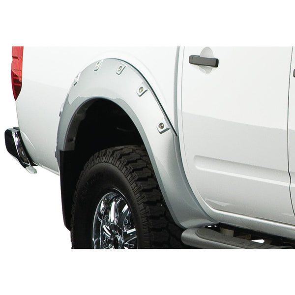 Street Dirt Track-2005-2012 Nissan Frontier Pocket Style Fender Flare - Front/Rear Kit-fenderflare-Bushwacker-