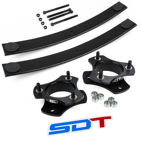 Street Dirt Track-2005-2020 Toyota Tacoma Steel Full Lift Add-A-Leaf Leveling Kit 2WD 4WD-Lift Kit-Street Dirt Track-3" Front + 2" Rear-SDT-LLK-0871