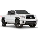 Street Dirt Track-2007-2013 Toyota Tundra Pocket Style Fender Flare - Front/Rear Kit-fenderflare-Bushwacker-Matte Black-B/W30911-02