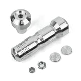 Street Dirt Track-2007-2015 Toyota FJ Cruiser 2WD 4WD Silver Shift Knob Set - Automatic-Shift Knob-Street Dirt Track-2WD 4WD Shift Knob Set-Silver-SDT-ACC-0071