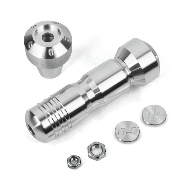 Street Dirt Track-2007-2015 Toyota FJ Cruiser 2WD 4WD Silver Shift Knob Set - Automatic-Shift Knob-Street Dirt Track-2WD 4WD Shift Knob Set-Silver-SDT-ACC-0071