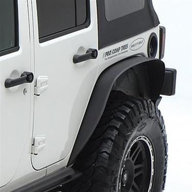 2007-2016 Jeep Wrangler JK XRC Style Fender Flare - Front/Rear Kit