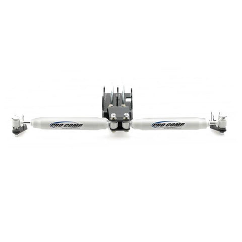 2008*-2012 Dodge Ram 2500 3500 4WD ProComp Dual Inverted Y-Style Steering Stabilizer Kit