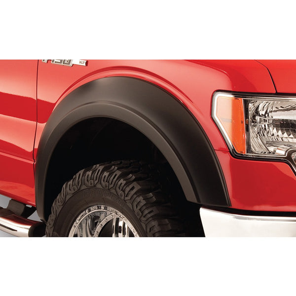 Street Dirt Track-2009-2013 Ford F150 Extend-A-Fender Flare - Front/Rear Kit-fenderflare-Bushwacker-