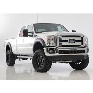 Street Dirt Track-2011-2016 Ford F250 F350 M1 Style Fender Flare - Front/Rear Kit-fenderflare-Smittybilt-Matte Black-S/B17392