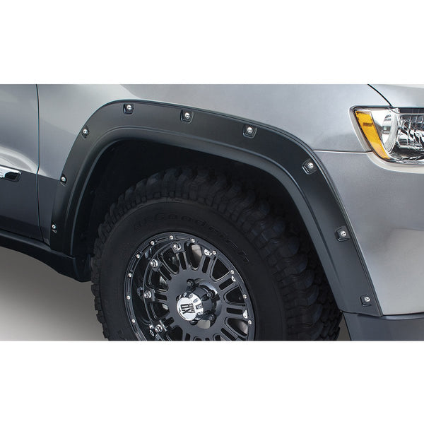 Street Dirt Track-2011-2016 Jeep Grand Cherokee WK2 Pocket Style Fender Flare - Front/Rear Kit-fenderflare-Bushwacker-