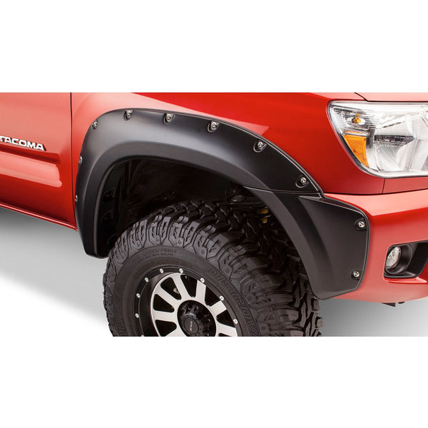 Street Dirt Track-2012-2015 Toyota Tacoma Pocket Style Fender Flare 73.5" bed - Front/Rear Kit-fenderflare-Bushwacker-