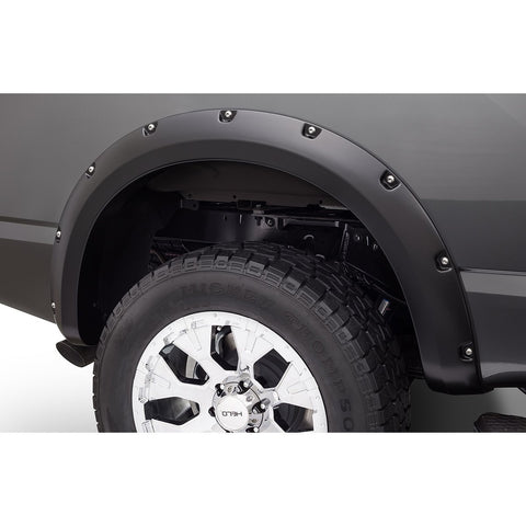 2016 Nissan Titan XD Pocket Style Fender Flare - Front/Rear Kit