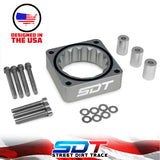 Street Dirt Track-1999-2004 Jeep Grand Cherokee WJ Throttle Body Spacer 2.5L & 4.0L Engines-throttlebodyspacer-Street Dirt Track-Silver-SDT-LLK-1680