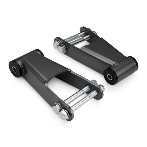 1-2" Rear Drop Lowering Kit Steel Shackles 2004-2008 Ford F-150 2WD 4WD