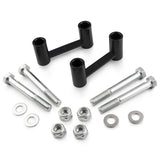 Street Dirt Track-Rear Shock Extenders + Add A Leaf Steel Kit 2004-2012 Chevy Colorado 2WD 4WD-Shock Extender-Street Dirt Track-Black-SDT-LLK-1838