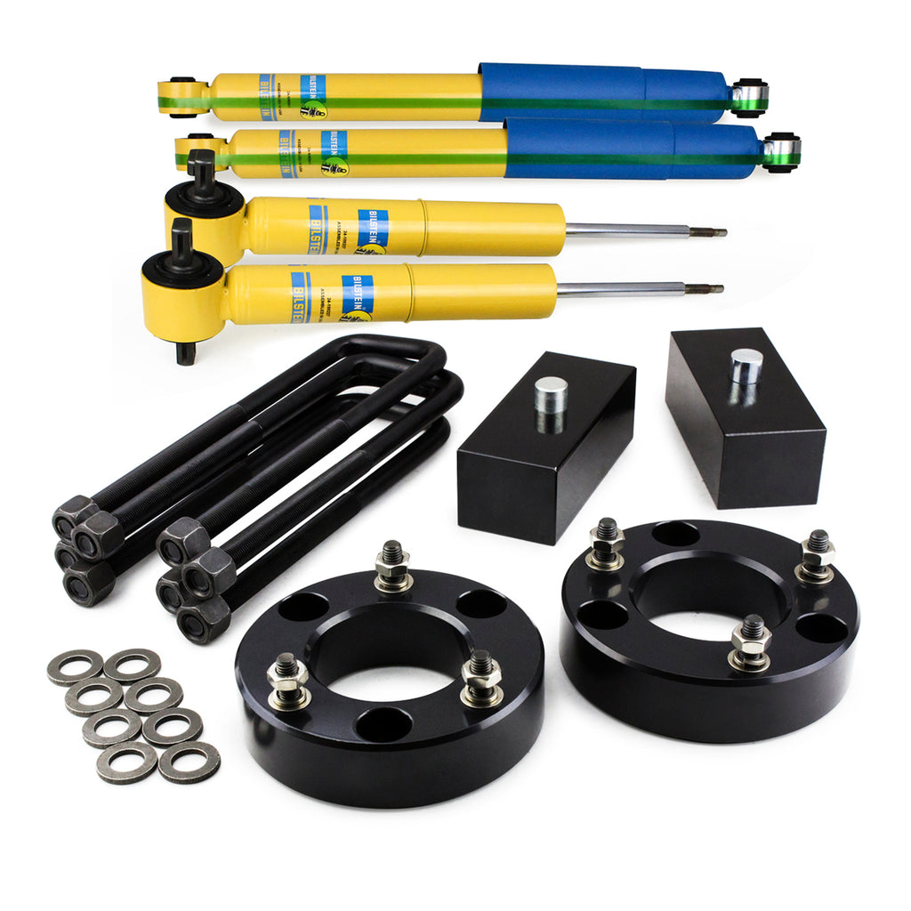 2007-2013 GMC Sierra 1500 Full Leveling Lift Kit 2WD 4WD with BILSTEIN STRUTS