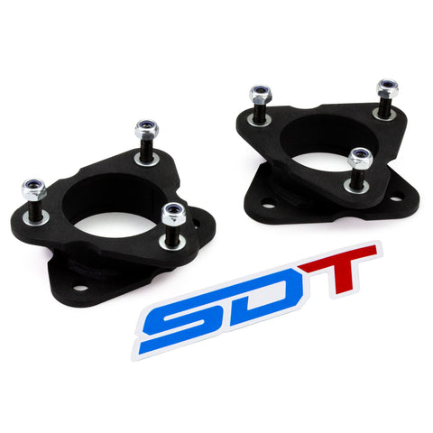 1999-2016 CADILLAC ESCALADE 6x139.7 Hubcentric Wheel Spacer Kit - Set of 4 with lip- Silver