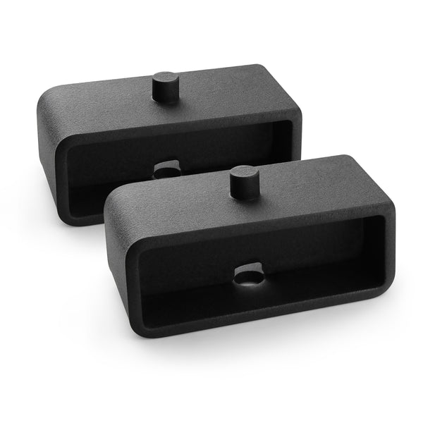 Street Dirt Track-2" Rear Steel Lift Kit 2003-2012 DODGE RAM 3500 Blocks + U-Bolts 2WD-Lift Kit-Street Dirt Track-