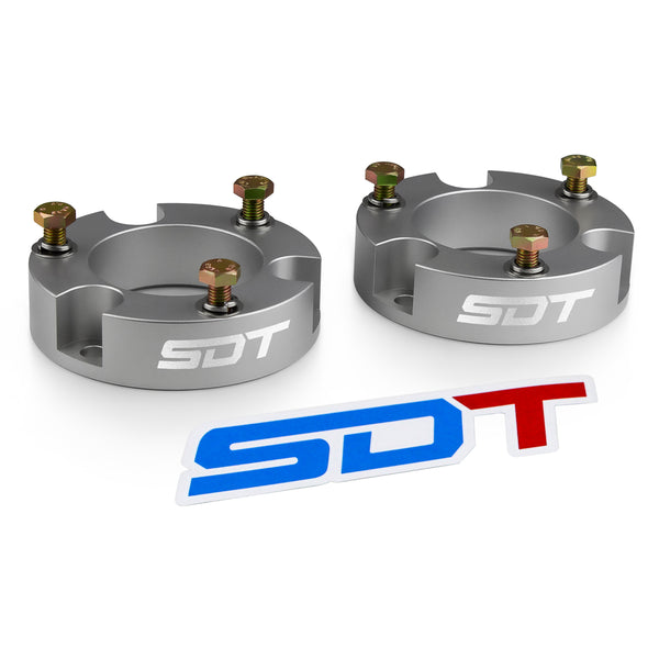 Street Dirt Track-2007-2015 Toyota FJ Cruiser Front Leveling Lift Kit 4WD 2WD-Lift Kit-Street Dirt Track-2" / Silver-SDT-LLK-1456