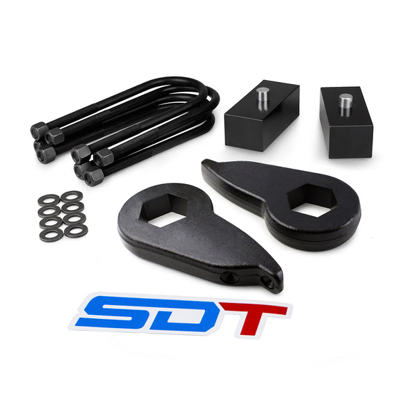 Street Dirt Track-1997-2004 Ford F150 Full Leveling Lift Kit 4WD-Lift Kit-Street Dirt Track-1" - 3" Front + 1.5" Rear-SDT-LLK-0383