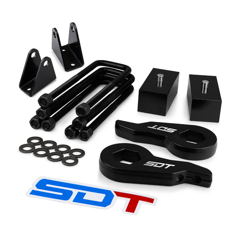 2000-2010 Chevy Silverado 2500HD 3500HD Full Leveling Lift Kit 2WD 4WD with Extender