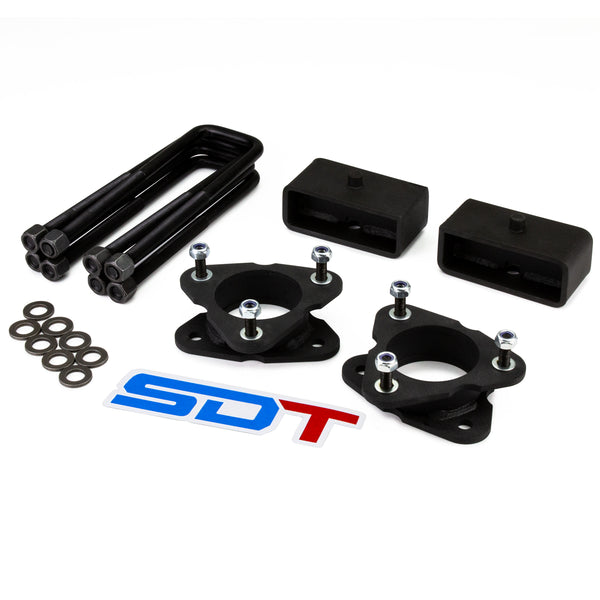 Street Dirt Track-2007-2019 GMC Sierra 1500 Steel FULL Lift Leveling Kit 2WD 4WD-Lift Kit-Street Dirt Track-3" Front + 2" Rear-SDT-LLK-0972
