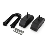 Street Dirt Track-1980-2004 Ford F350 Superduty 4WD 4x4 Front Heavy Duty Steel Blocks Lift Kit-leafspring-Street Dirt Track-