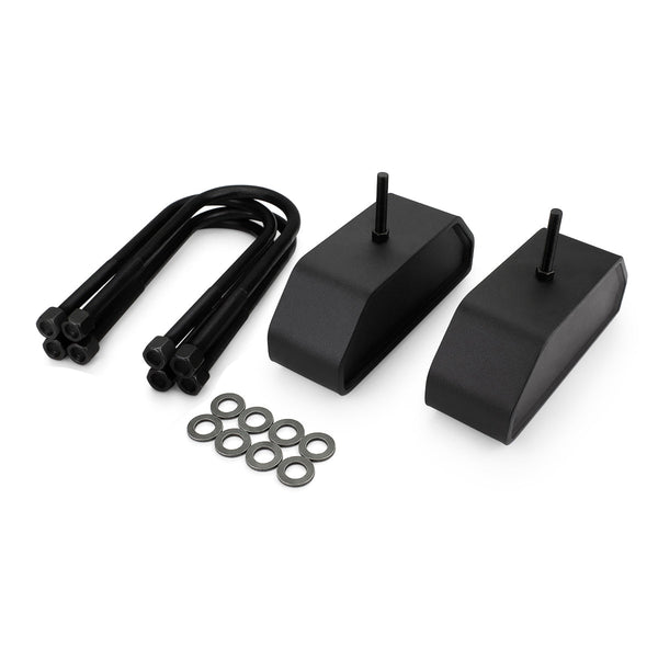 Street Dirt Track-1980-2004 Ford F350 Superduty 4WD 4x4 Front Heavy Duty Steel Blocks Lift Kit-leafspring-Street Dirt Track-