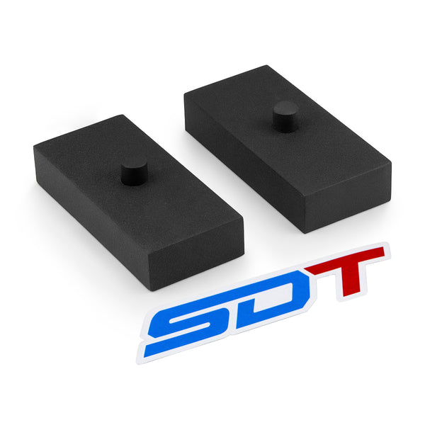 Street Dirt Track-1999 - 2020 GMC SIERRA 1500 Steel Rear Lift Blocks Kit 2WD 4WD-Lift Kit-Street Dirt Track-