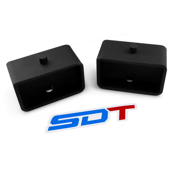 Street Dirt Track-1999 - 2020 GMC SIERRA 1500 Steel Rear Lift Blocks Kit 2WD 4WD-Lift Kit-Street Dirt Track-3" Rear-SDT-LLK-1770