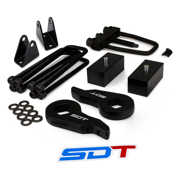 Street Dirt Track-2000-2010 GMC SIERRA 2500 HD 3500 HD Full Leveling Lift Kit 2WD 4WD w/ Extenders + Tool-Lift Kit-Street Dirt Track-