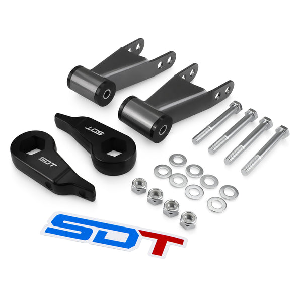 Street Dirt Track-1998-2012 Ford Ranger 1-3" Front + 2" Rear Full Lift Level Kit + Edge Trucks-Lift Kit-Street Dirt Track-